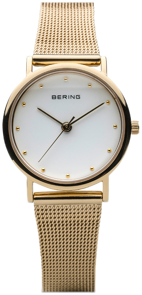 Bering Damklocka 13426-334 Classic Vit/Gulguldtonat stål Ø26 mm - Bering