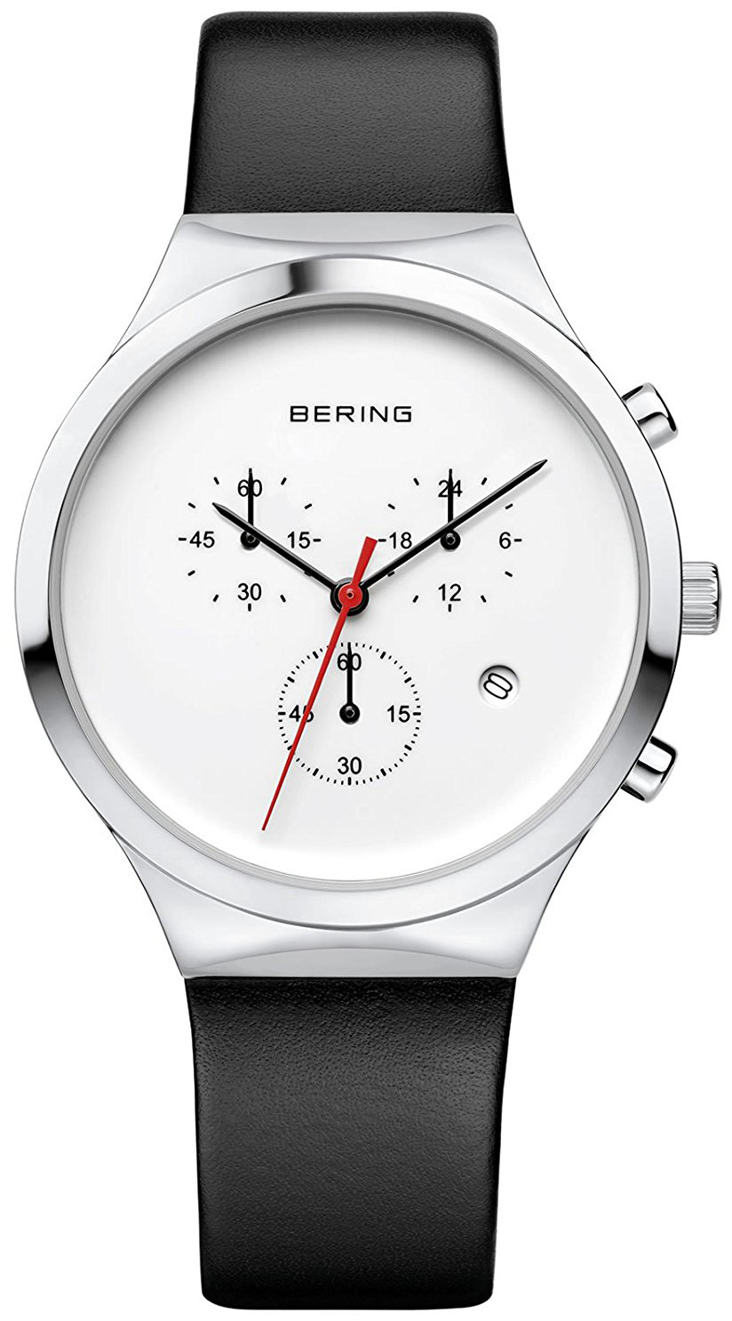 Bering Herrklocka 14736-404 Classic Vit/Läder Ø36 mm - Bering