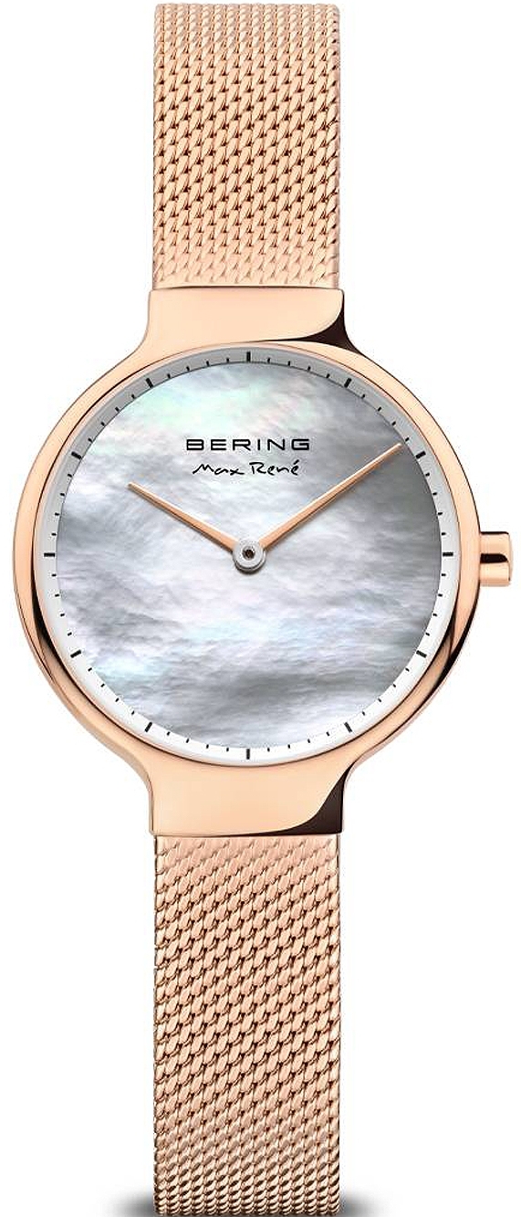Bering Damklocka 15527-364 Max Rene Vit/Roséguldstonat stål Ø27 mm - Bering