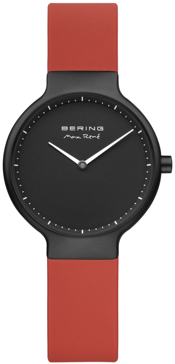 Bering Damklocka 15531-523 Max Rene Svart/Gummi &Oslash;31 mm