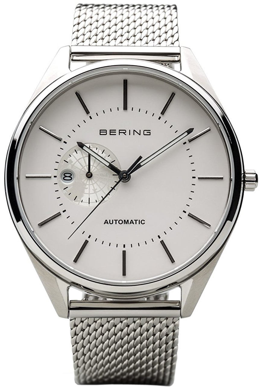 Bering Herrklocka 16243-000 Vit/Stål Ø43 mm