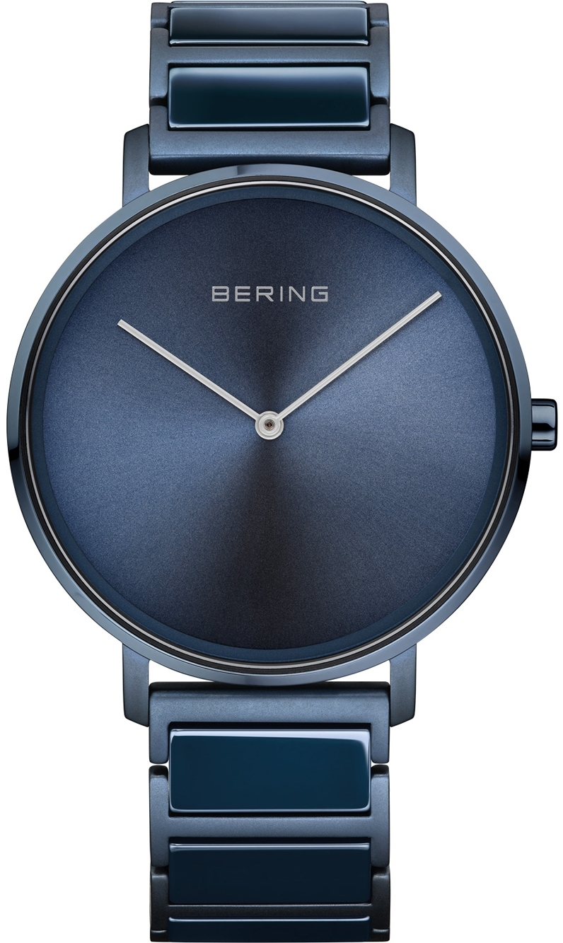 Bering Herrklocka 18539-797 Ceramic Blå/Stål Ø39 mm - Bering