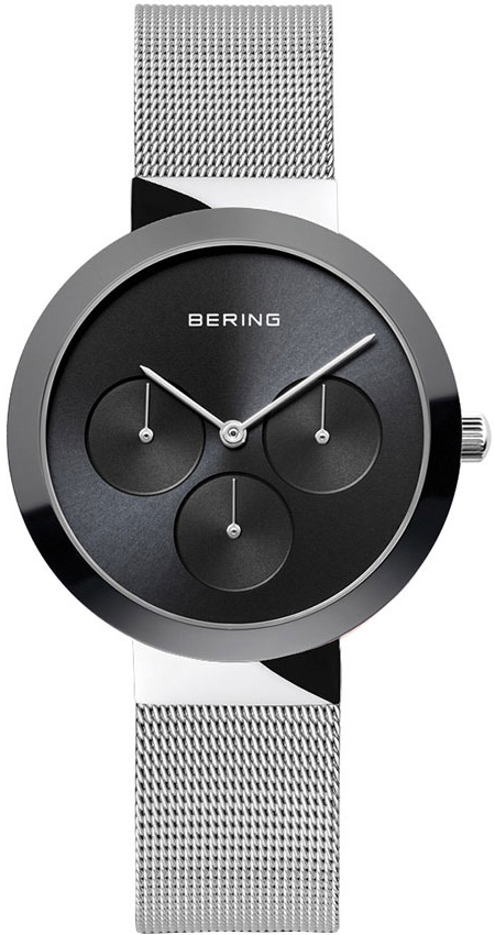 Bering Damklocka 35036-002 Svart/St&aring;l &Oslash;36 mm