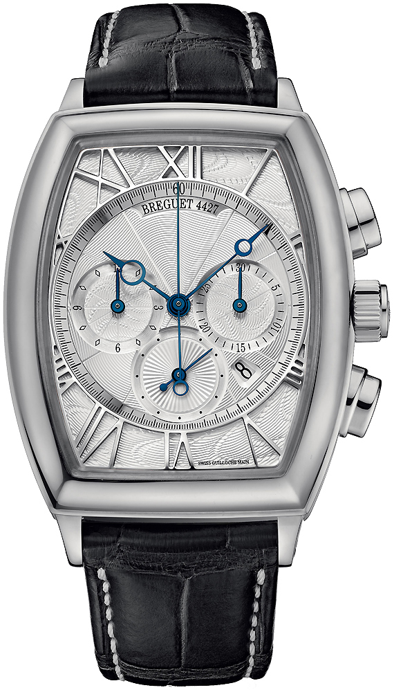 Breguet Herrklocka 5400BB-12-9V6 Heritage Silverfärgad/Läder - Breguet
