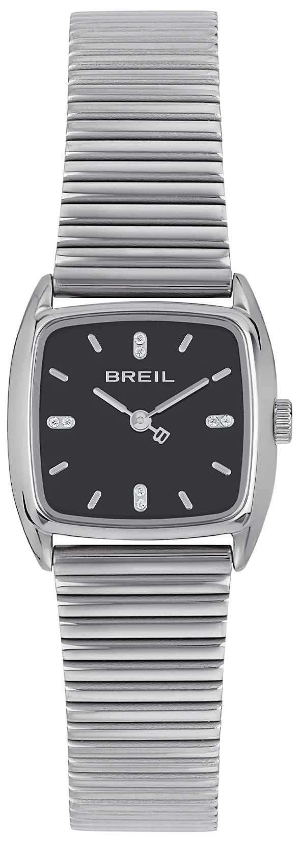 Breil Damklocka TW2050 Stylize Svart/Stål 24x21.4 mm - Breil
