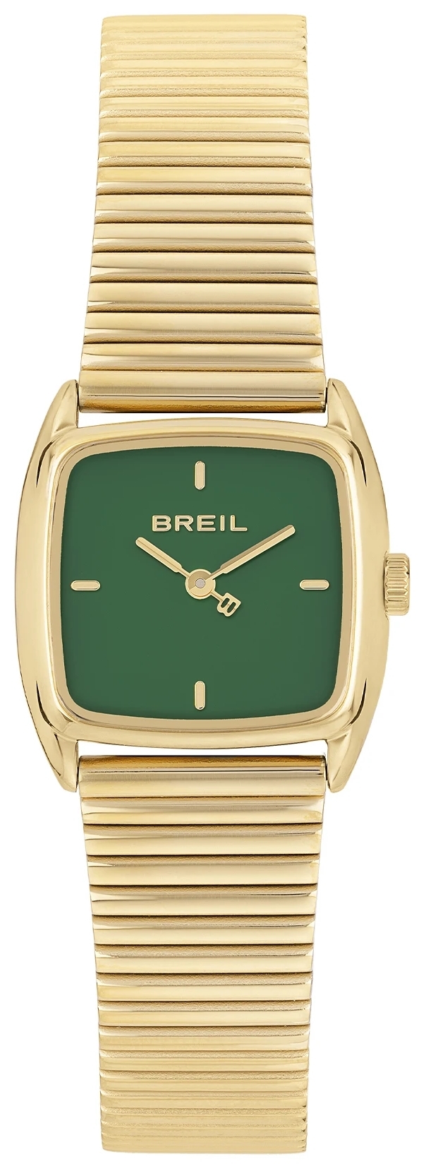 Breil Damklocka TW2052 Stylize Grön/Guldtonat stål 24x21.4 mm - Breil