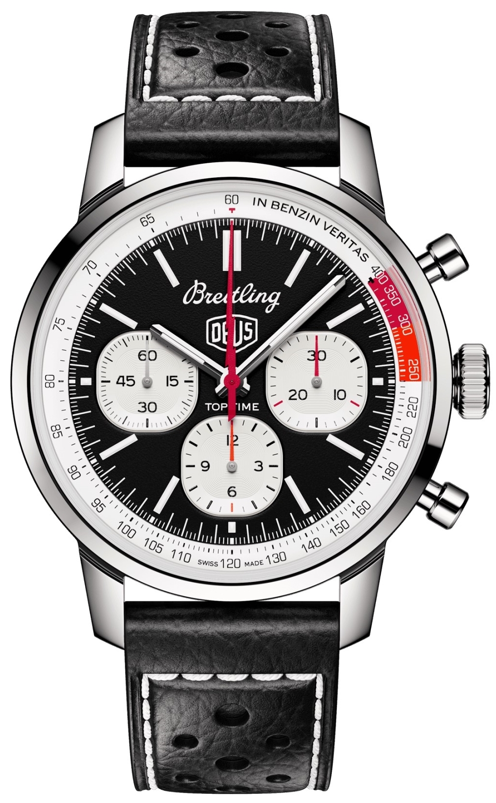 Breitling Herrklocka AB01765A1B1X1 Top Time Deus Svart/Läder Ø41 mm - Breitling