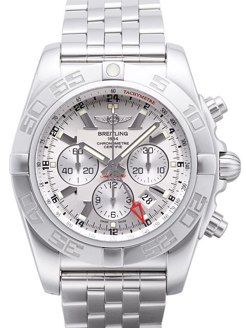 Breitling Chronomat GMT Herrklocka AB041012-G719-383A Silverfärgad/Stål