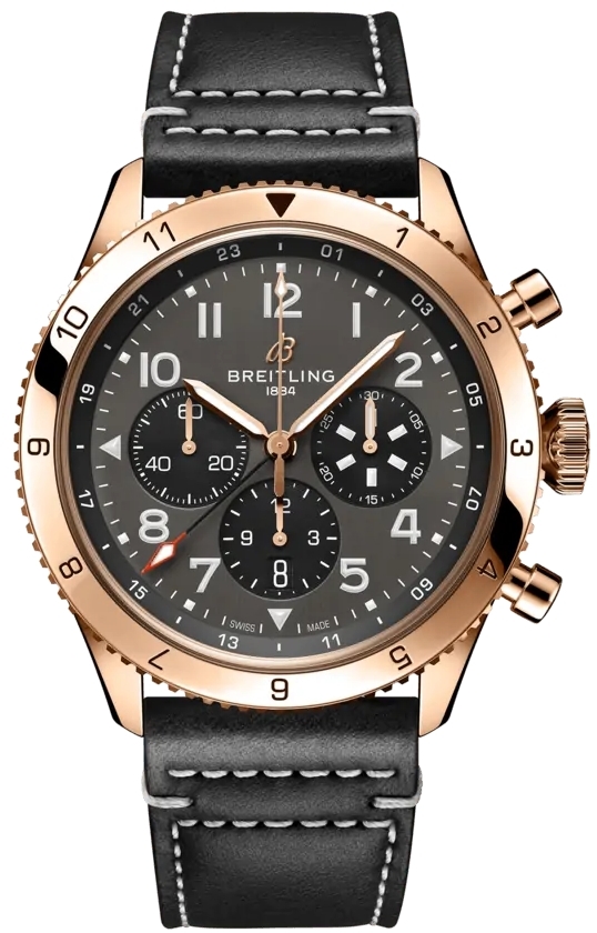 Breitling Herrklocka RB04451A1B1X1 Super AVI B04 Chronograph GMT 46 - Breitling