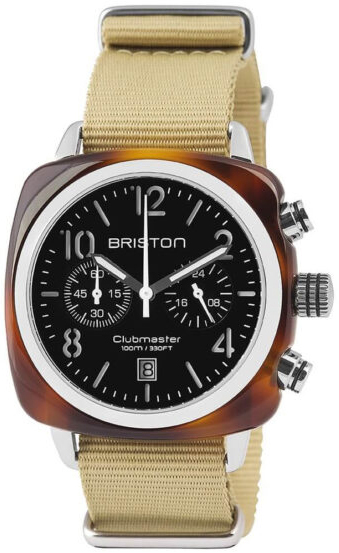 Briston Herrklocka 13140.SA.T.1.NK Classic Svart/Textil