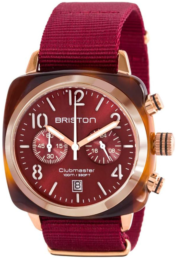Briston Herrklocka 15140.PRA.T.8.NBDX Classic Röd/Textil
