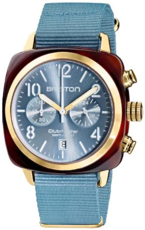 Briston Herrklocka 19140.PYA.T.25.NIB Classic Blå/Textil