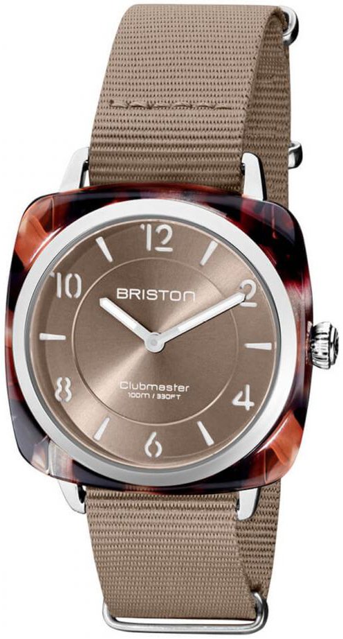 Briston Damklocka 21536-SA-UBR-30-NT Clubmaster Brun/Textil - Briston