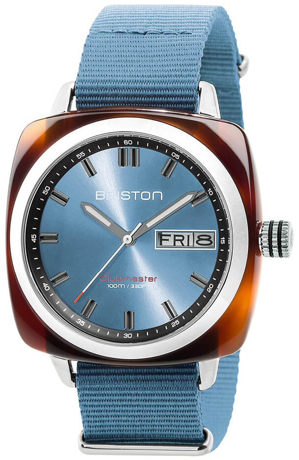 Briston Herrklocka 23342.SA.TS.25.NIB Blå/Textil