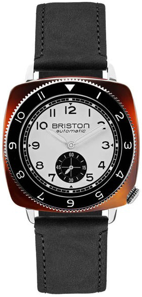 Briston Herrklocka 241639.SA.T.2B.CH Clubmaster Silverfärgad/Läder