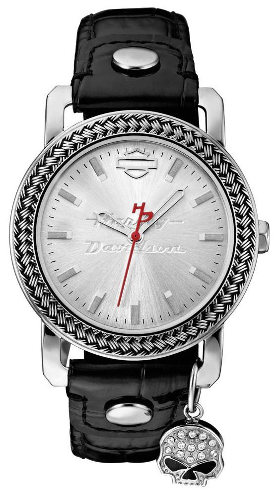 Bulova Damklocka 76L173 Silverfärgad/Läder - Bulova