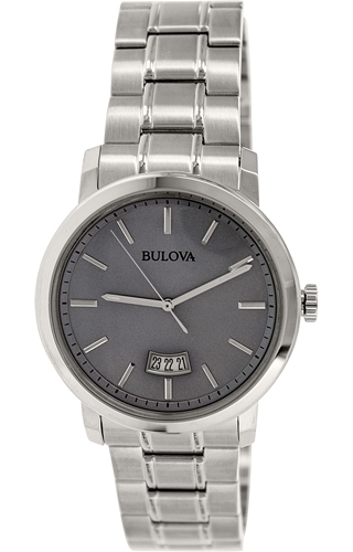 Bulova Herrklocka 96B200 Grå/Stål Ø40 mm - Bulova