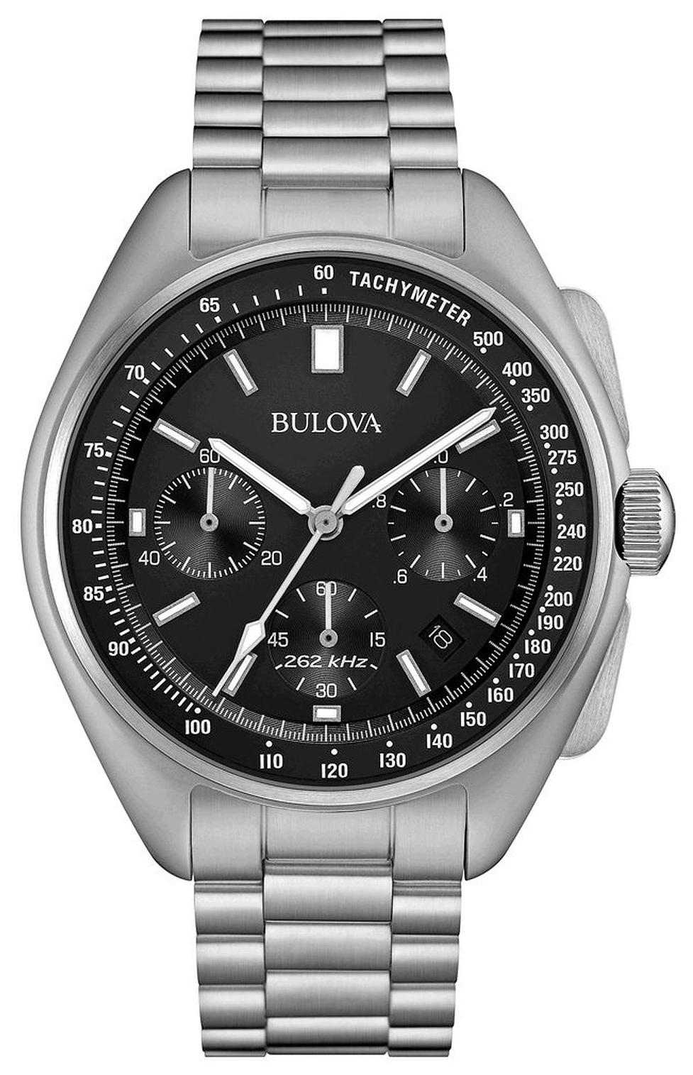 Bulova Herrklocka 96B258 Bracelet Svart/Stål Ø45 mm - Bulova