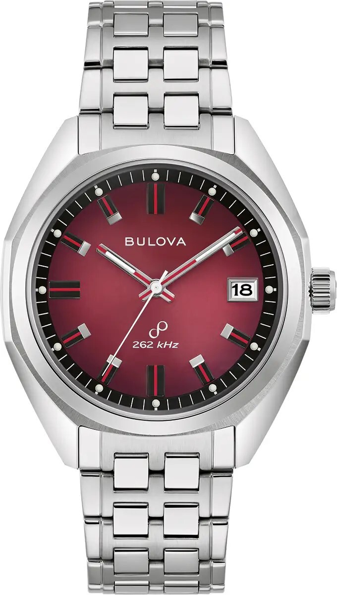 Bulova 96B401 Jet Star Röd/Stål Ø40 mm - Bulova