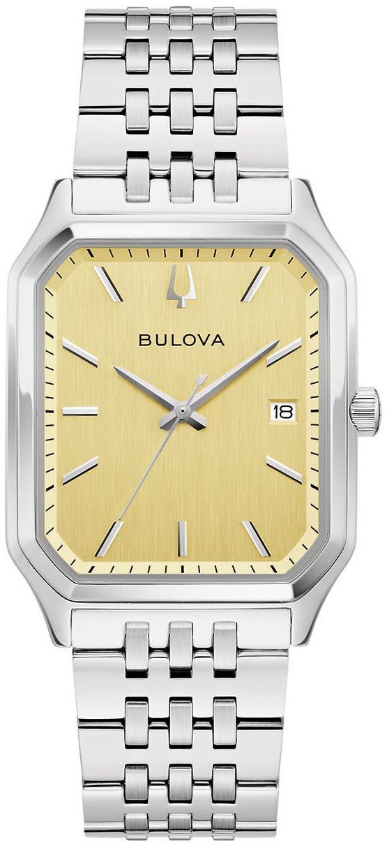Bulova Damklocka 96B471 Tony Bennett Gul/Stål