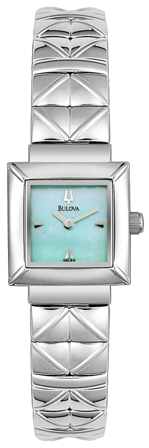 Bulova Damklocka 96L88 Vit/Stål - Bulova