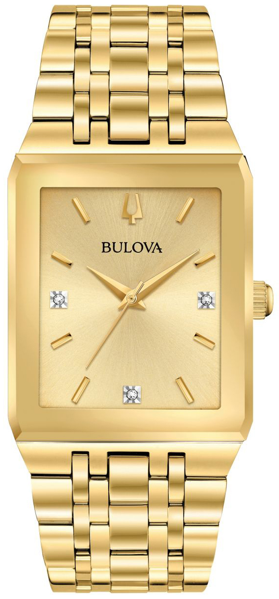 Bulova Herrklocka 97D120 Guld/Gulguldtonat stål