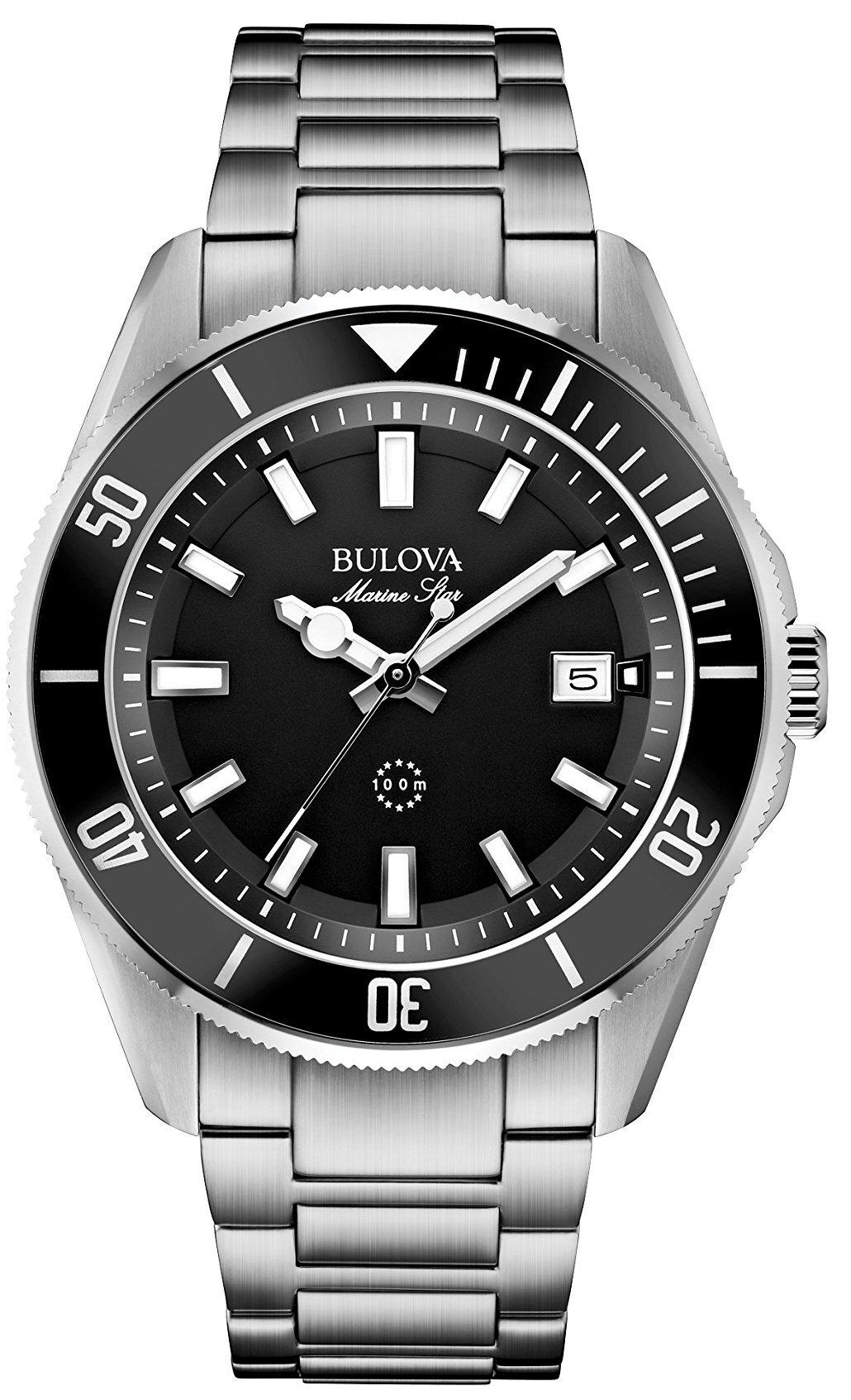 Bulova Herrklocka 98B203 Svart/Stål Ø43 mm