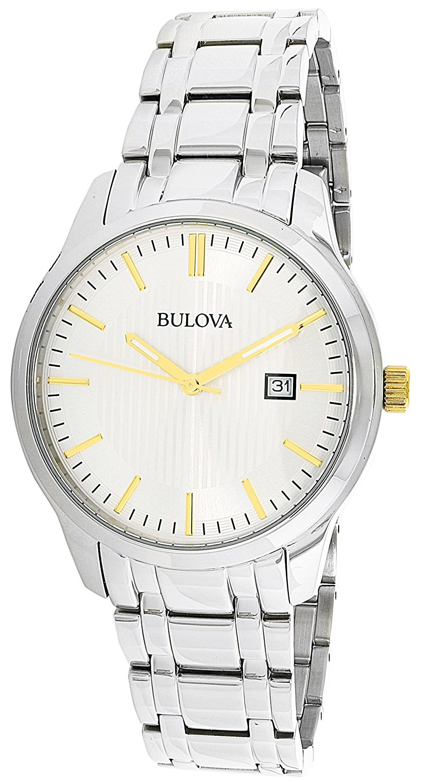 Bulova Herrklocka 98B241 Silverfärgad/Stål Ø40 mm - Bulova