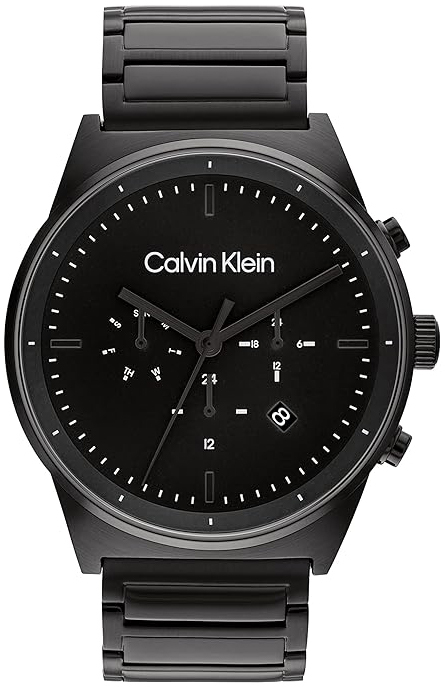Calvin Klein CK Herrklocka 25200295 Impressive Svart/Stål Ø44 mm - Calvin Klein CK