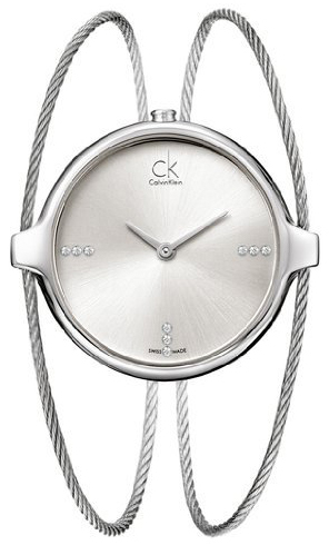 Calvin Klein Agile Damklocka K2Z2S11W Silverfärgad/Stål Ø37 mm