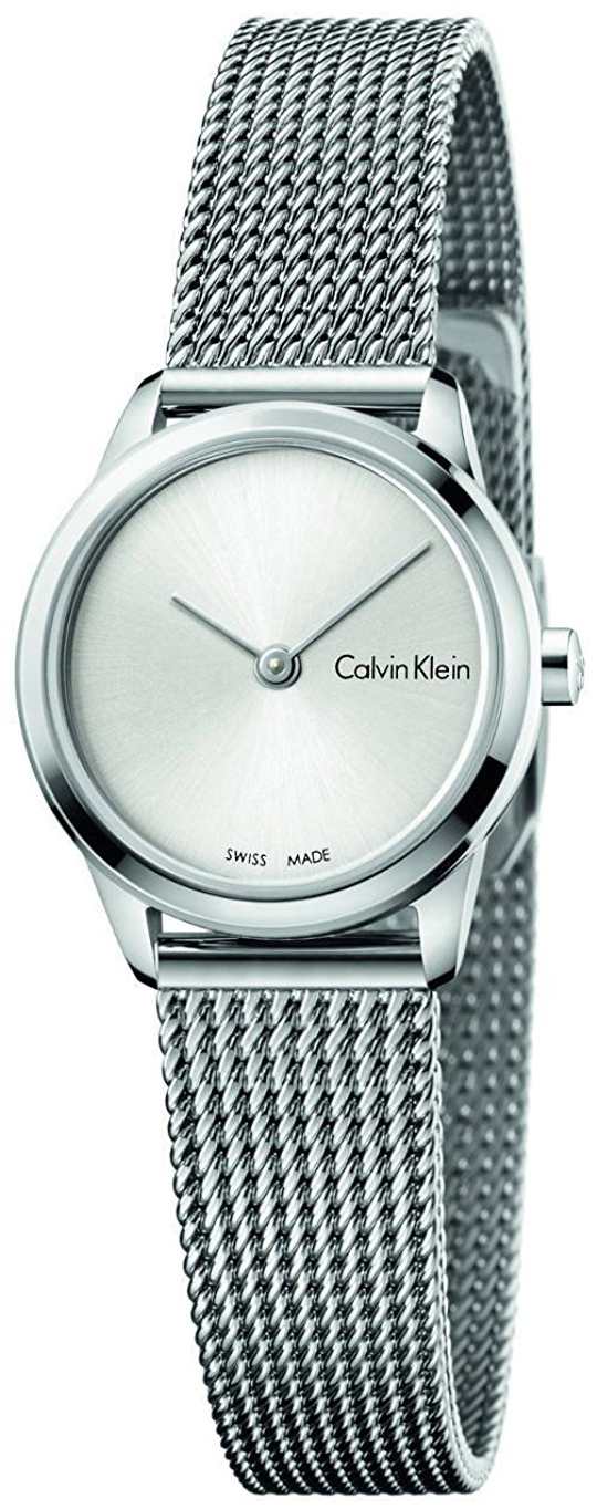 Calvin Klein Minimal Damklocka K3M231Y6 Silverfärgad/Stål Ø24 mm