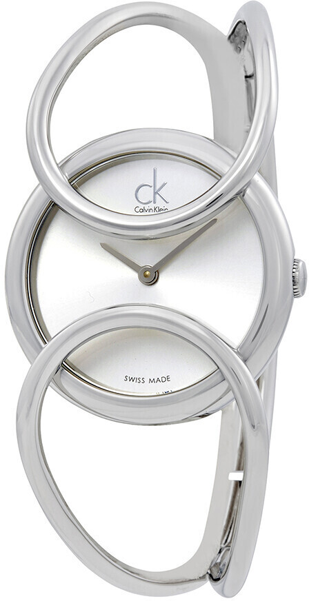Calvin Klein Inclined Damklocka K4C2S116 Silverfärgad/Stål Ø30 mm - Calvin Klein