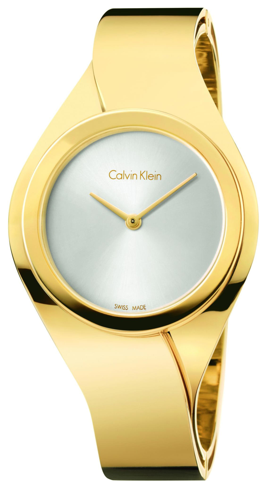 Calvin Klein Senses Damklocka K5N2M526 Silverfärgad/Gulguldtonat stål