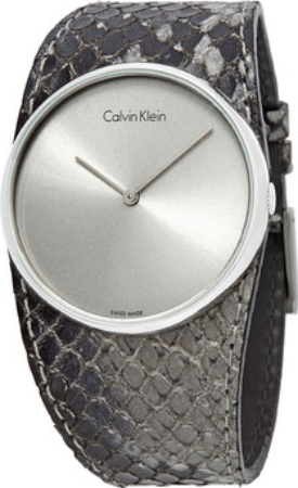 Calvin Klein CK Damklocka K5V231Q4 Spellbound Silverfärgad/Läder - Calvin Klein CK