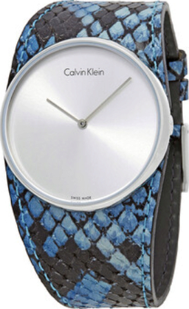 Calvin Klein CK Damklocka K5V231V6 Spellbound Silverfärgad/Läder - Calvin Klein CK