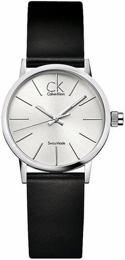 Calvin Klein Minimal Herrklocka K7622185 Silverfärgad/Läder Ø29 mm