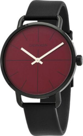 Calvin Klein CK K7B214CP Röd/Läder Ø42 mm - Calvin Klein CK