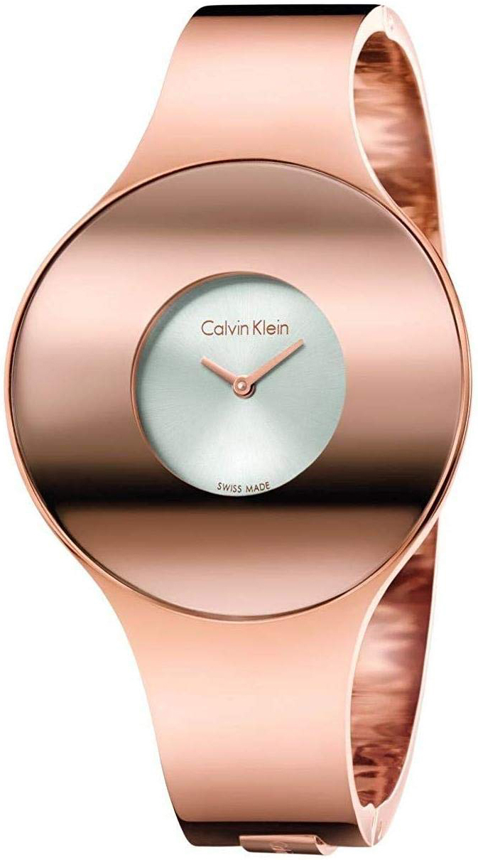 Calvin Klein CK Damklocka K8C2S616 Vit/Roséguldstonat stål Ø21 mm - Calvin Klein CK