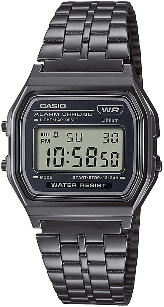 Casio A158WETB-1AEF Vintage LCD/Stål - Casio