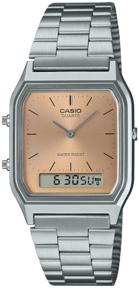 Casio AQ-230A-4AMQYES Vintage Beige/Stål - Casio