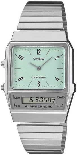 Casio AQ-800E-3AEF Vintage Turkos/Stål - Casio