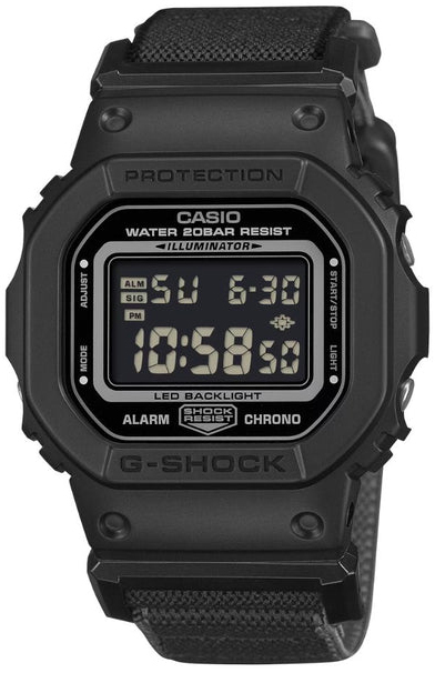 Casio Herrklocka DW-5600MNC-1ER G-Shock LCD/Textil
