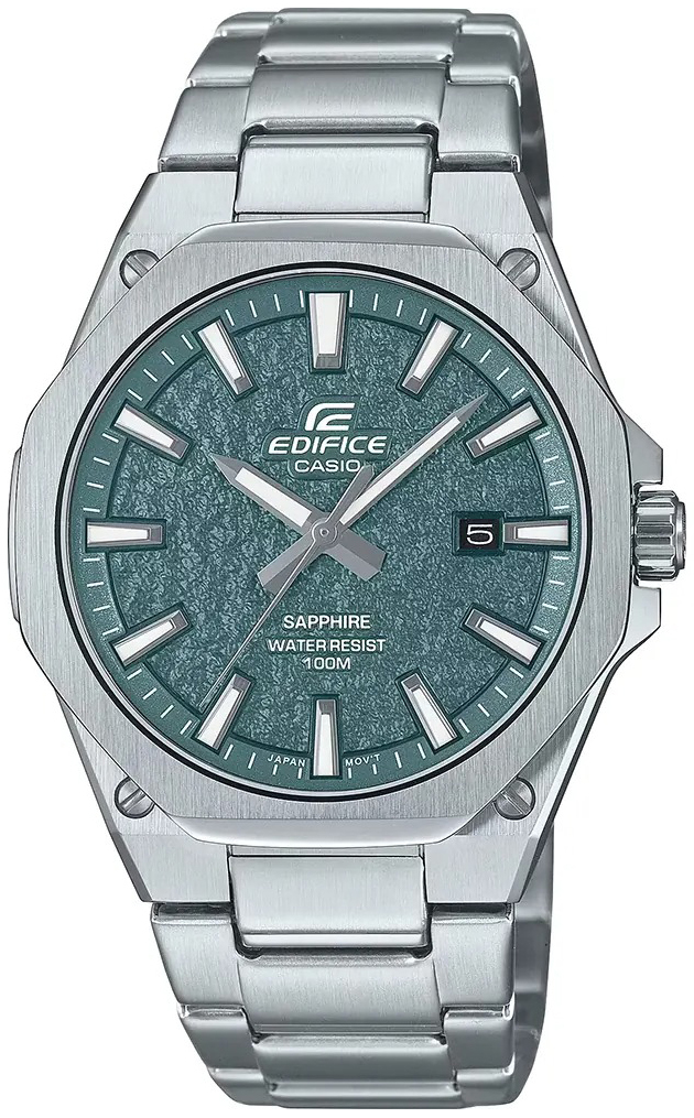 Casio Herrklocka EFR-S108DE-3AVUEF Edifice Grön/Stål Ø39.9 mm - Casio