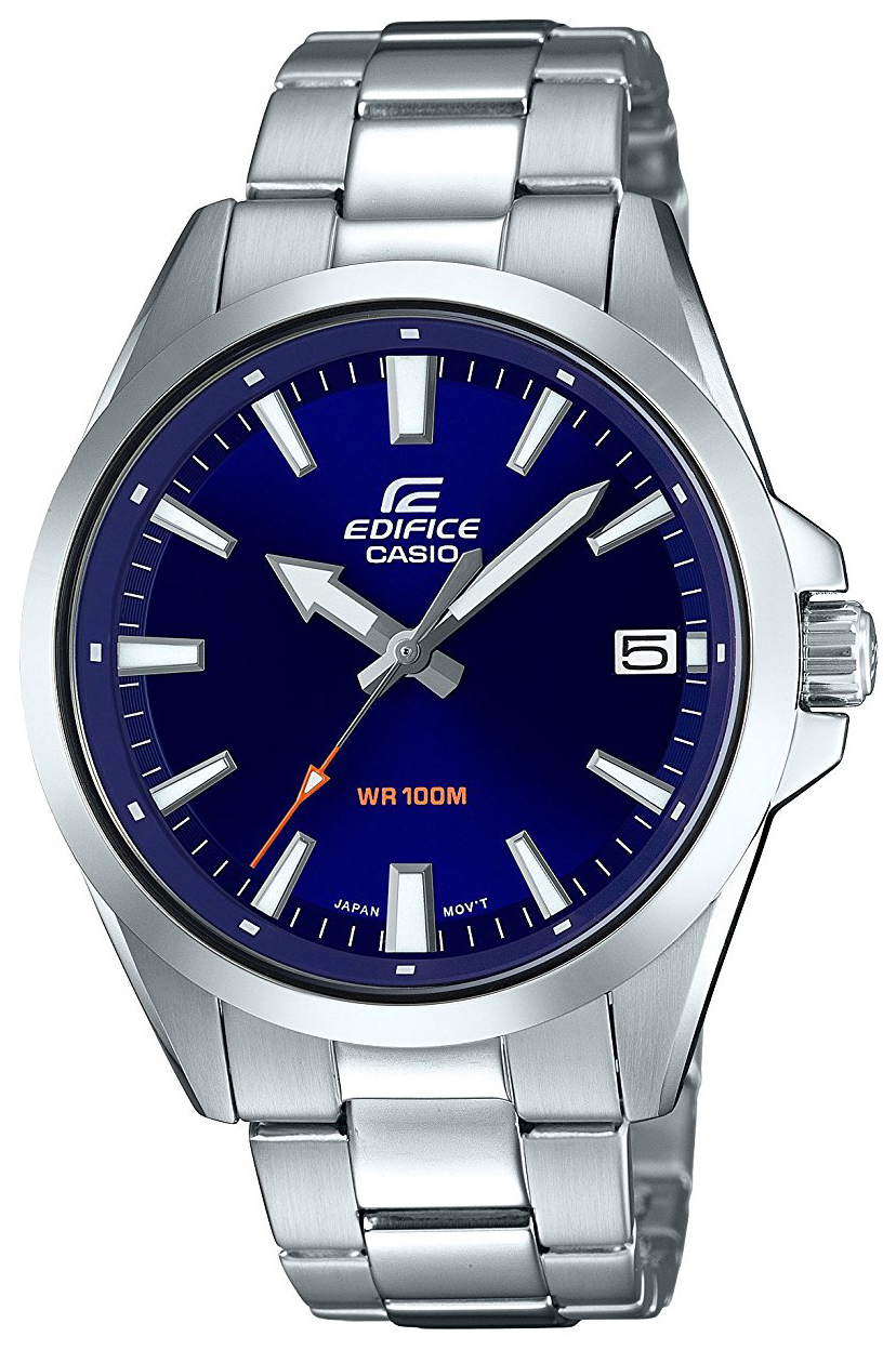 Casio Herrklocka EFV-100D-2AVUEF Edifice Blå/Stål Ø42 mm - Casio