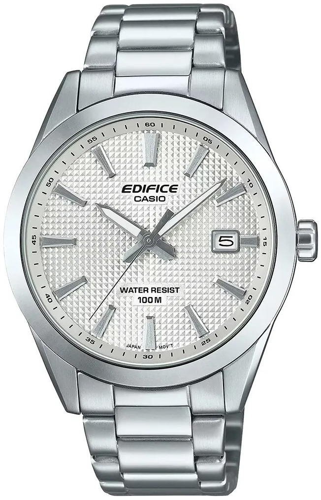 Casio Herrklocka EFV-160D-7AVEF Edifice Silverfärgad/Stål Ø40 mm - Casio