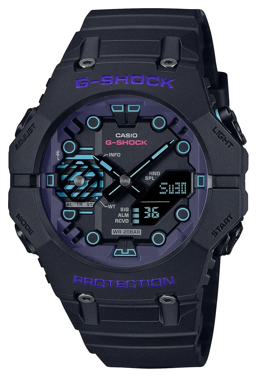 Casio Herrklocka GA-B001CBR-1AER G-shock Svart/Resinplast Ø46 mm - Casio