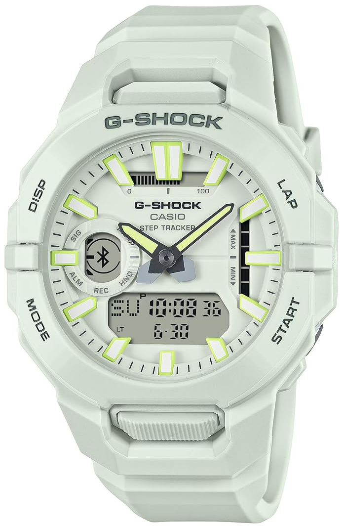 Casio Herrklocka GBA-950-7AER G-Shock Vit/Gummi Ø44 mm - Casio