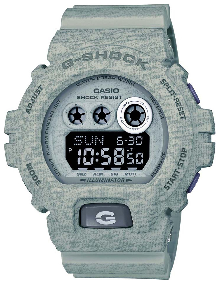 Casio G-Shock Herrklocka GD-X6900HT-8ER LCD/Resinplast Ø54 mm - Casio