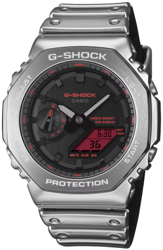 Casio Herrklocka GM-2100YRA-8AER G-Shock Svart/Gummi Ø44.4 mm