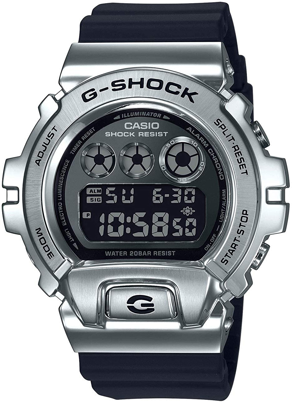 Casio Herrklocka GM-6900-1ER G-Shock LCD/Resinplast Ø49.7 mm - Casio